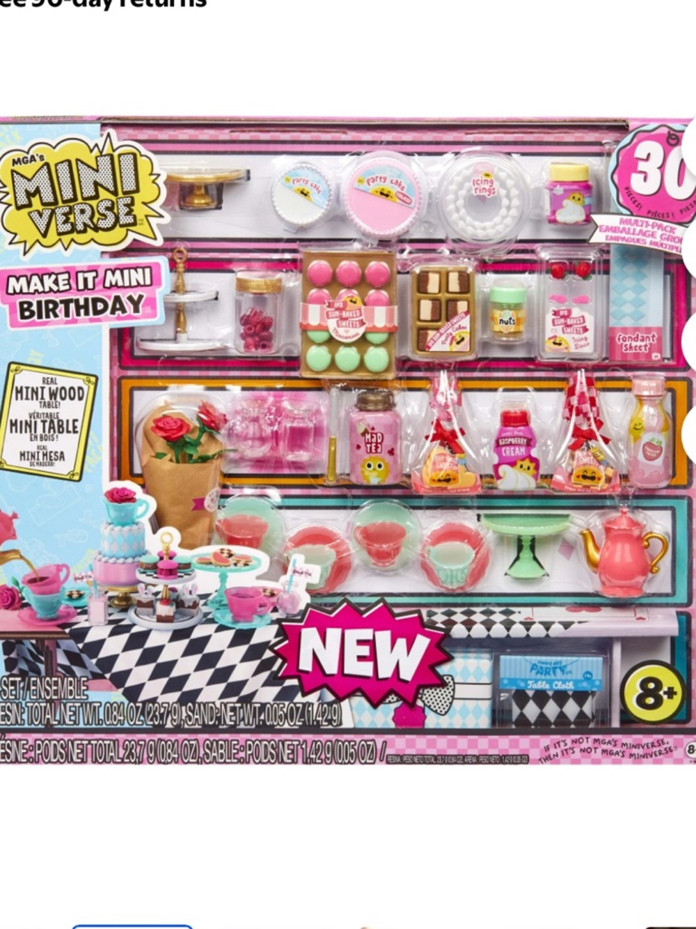 MGA's Miniverse Birthday Playset